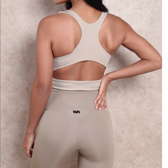 SOLD- NEUapparel racerback sports crop top bra - Picture 5 of 5